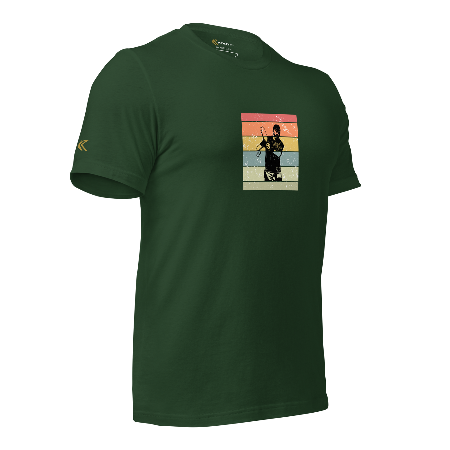 Koutti Unisex t-shirt Pickleball Rackets five