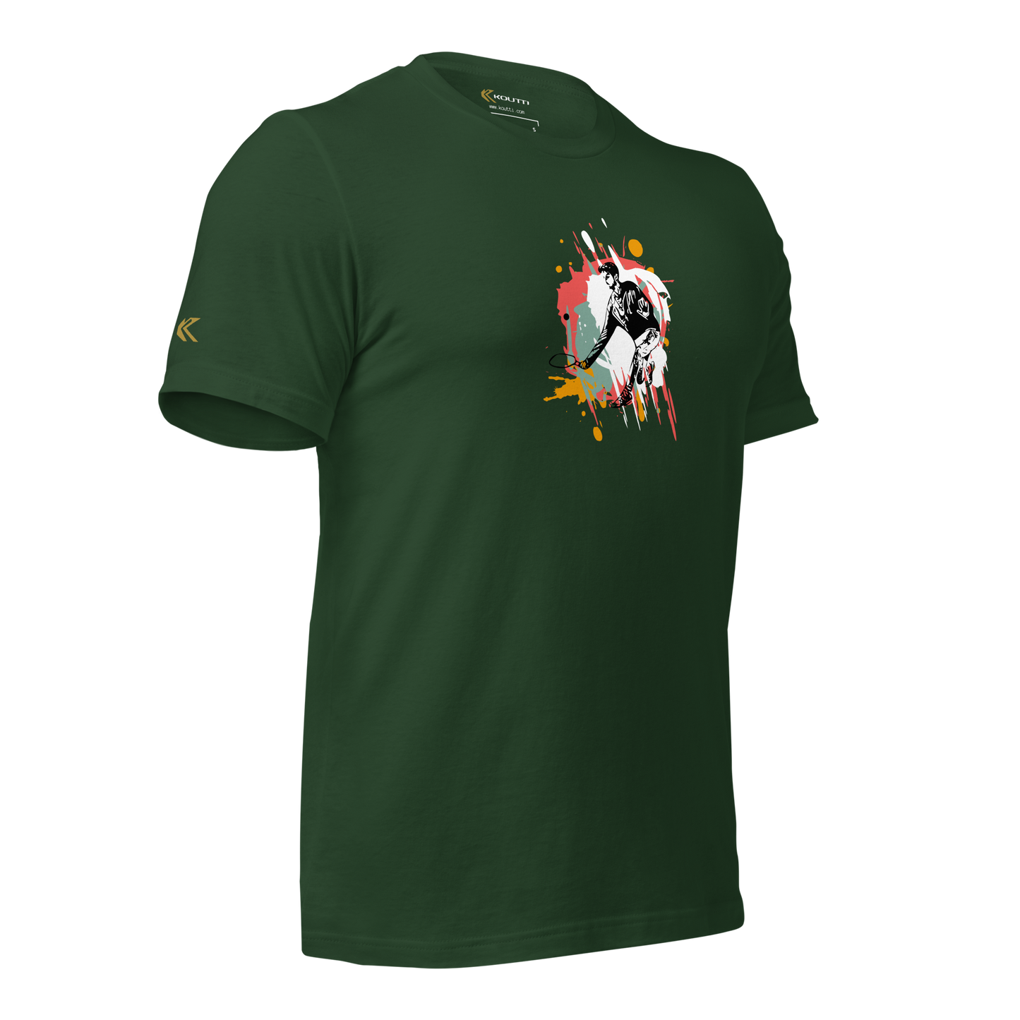 Koutti Unisex t-shirt Pickleball Rackets ten