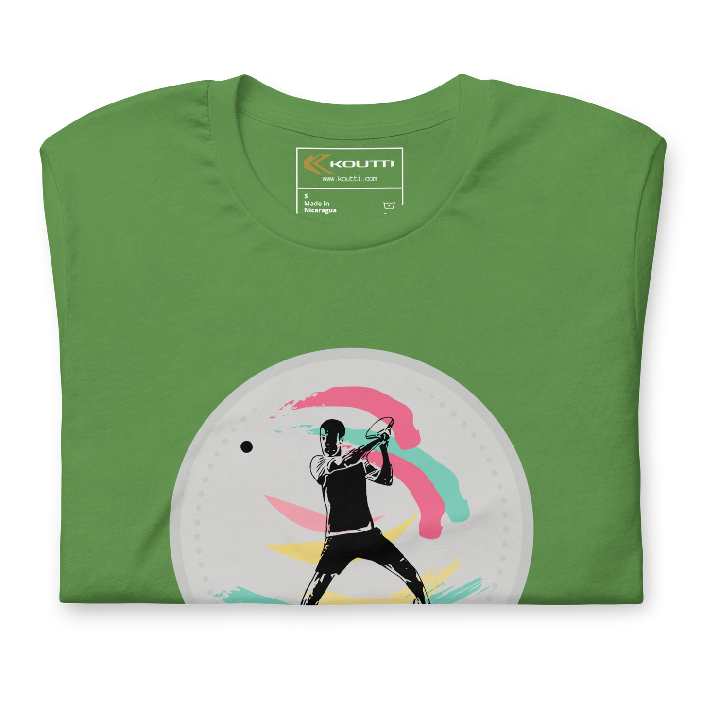 Koutti Unisex t-shirt Padel Circle three