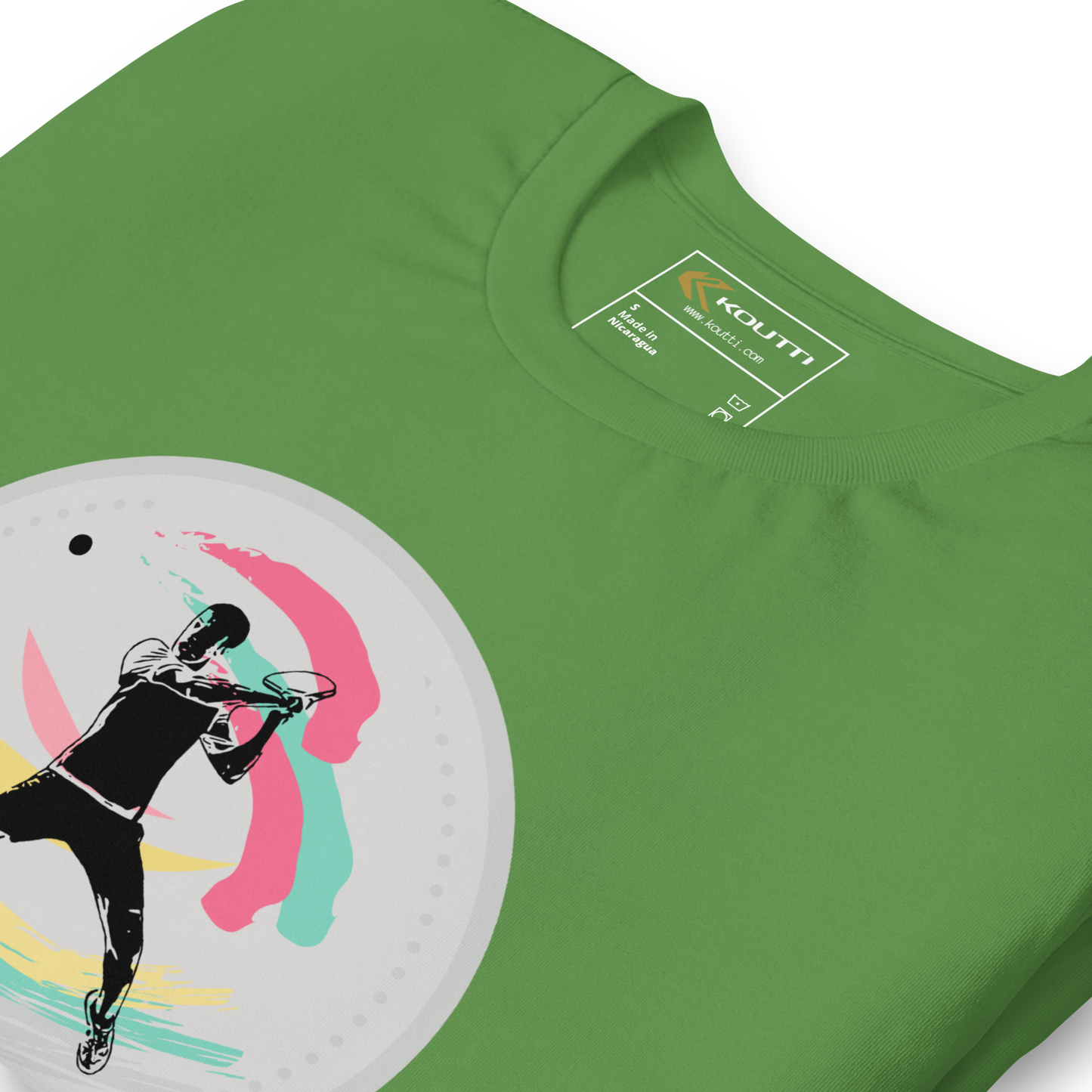 Koutti Unisex t-shirt Padel Circle three