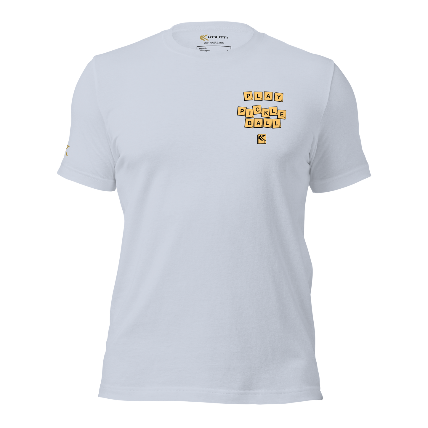 Koutti Unisex t-shirt Pickleball Rackets three