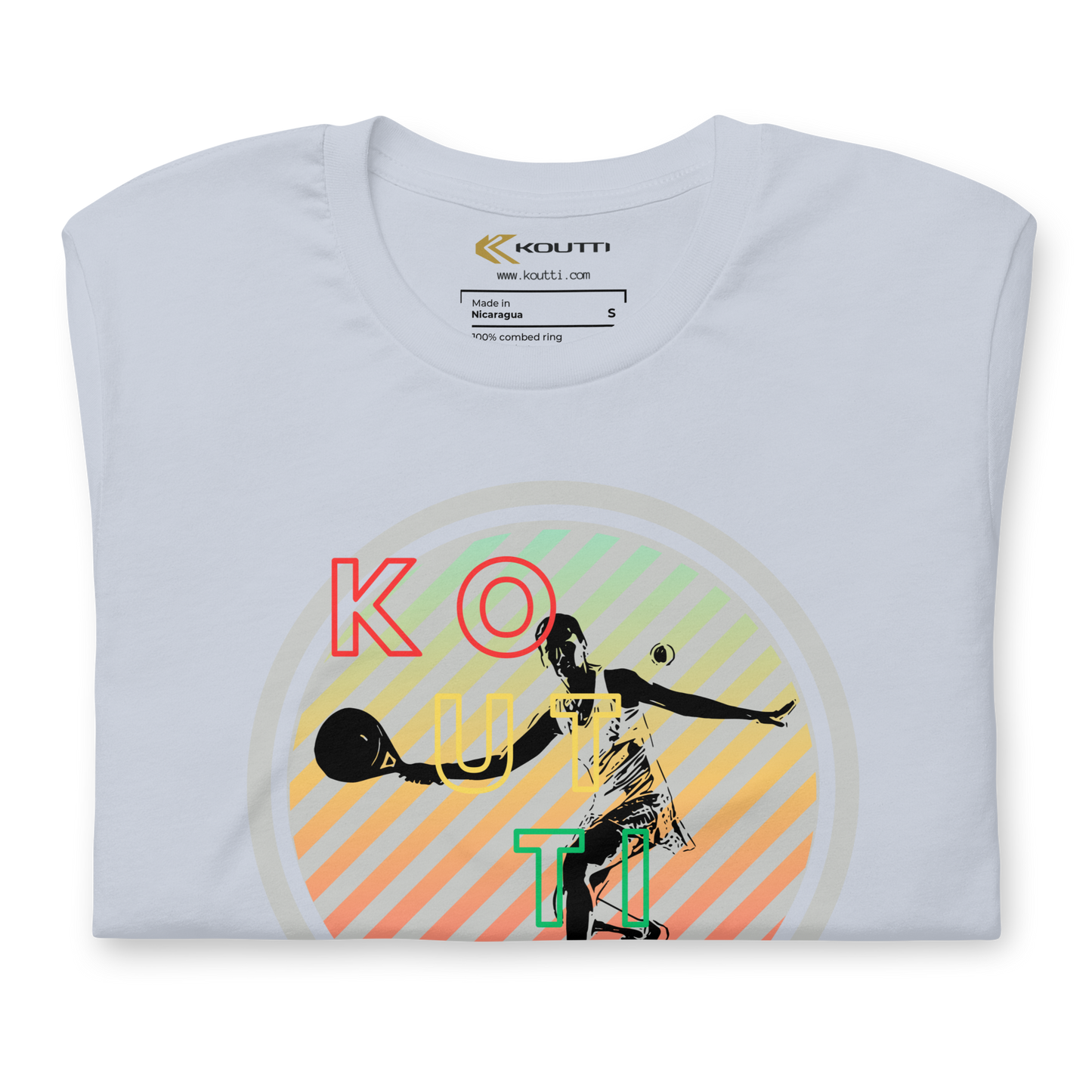 Koutti Unisex t-shirt Padel Circle six