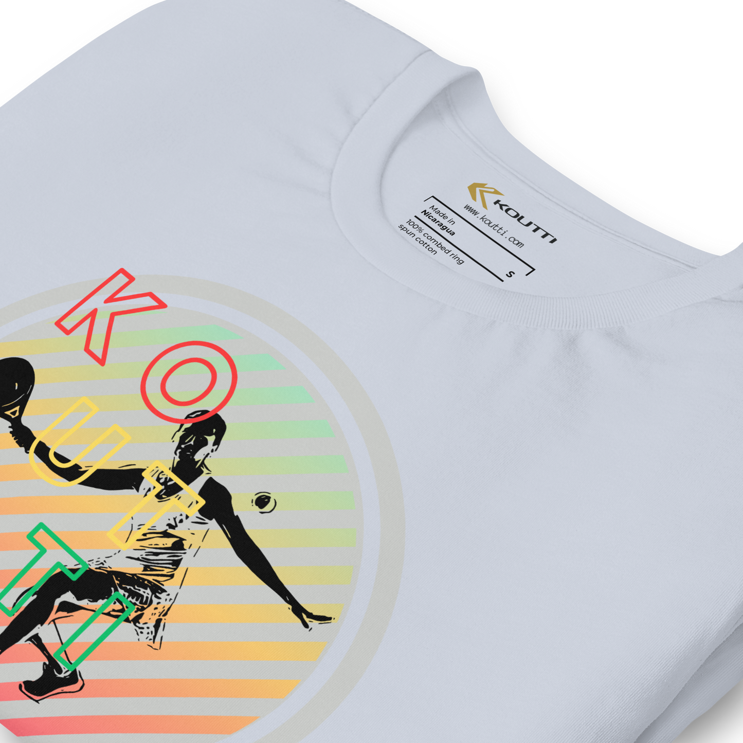 Koutti Unisex t-shirt Padel Circle six