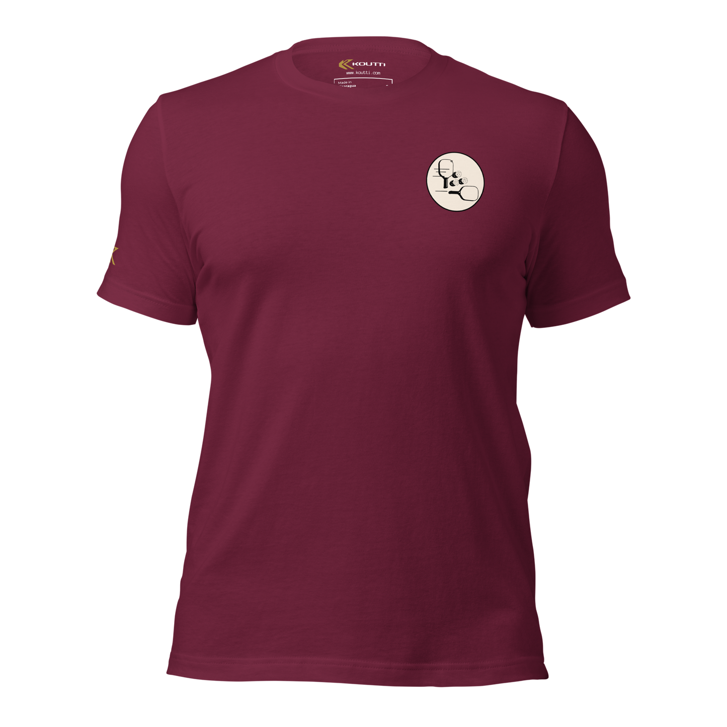 Koutti Unisex t-shirt Pickleball Rackets Two