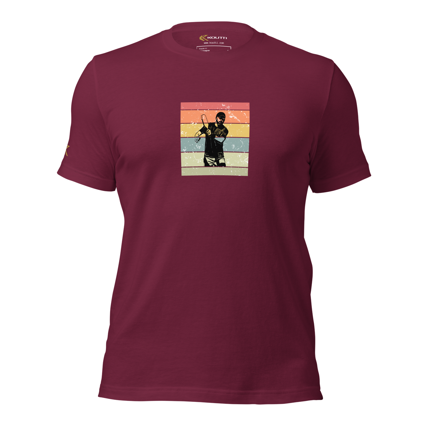 Koutti Unisex t-shirt Pickleball Rackets five