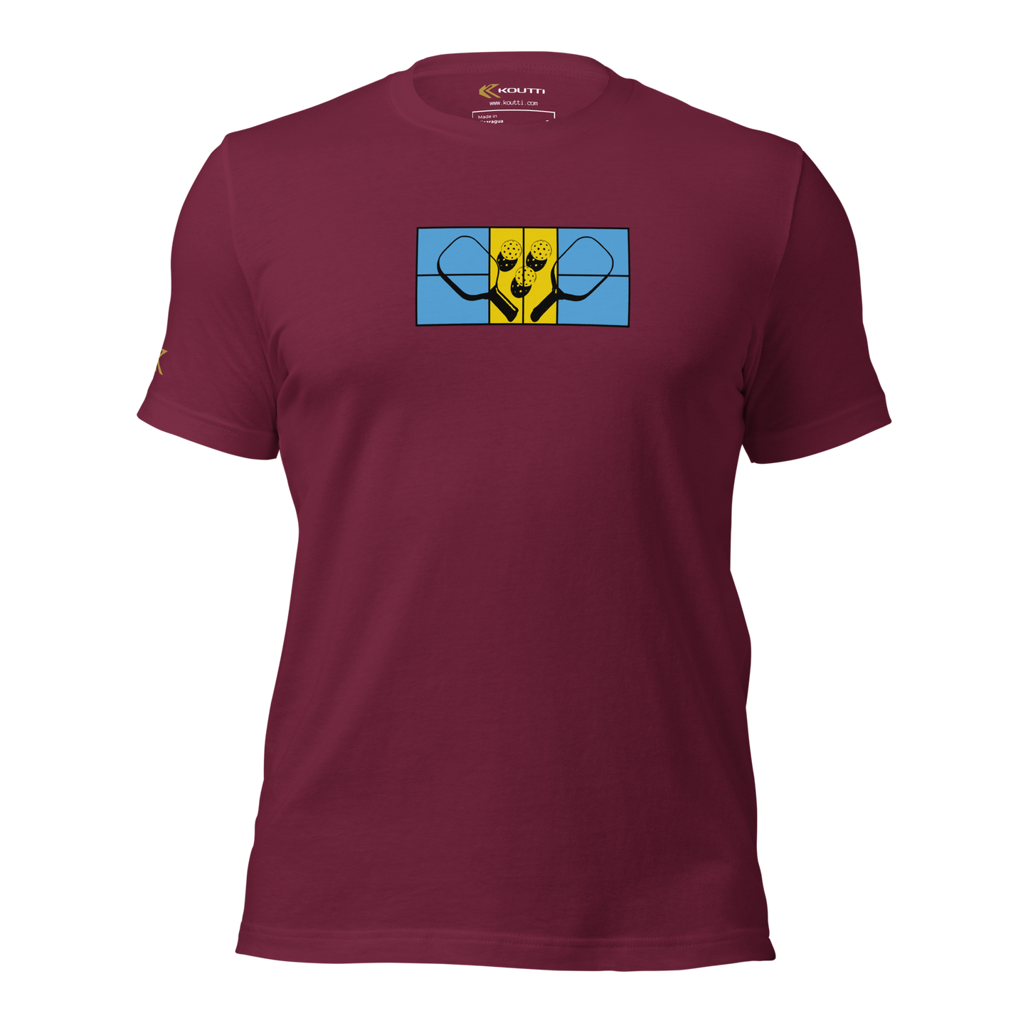 Koutti Unisex t-shirt Pickleball Rackets Nine