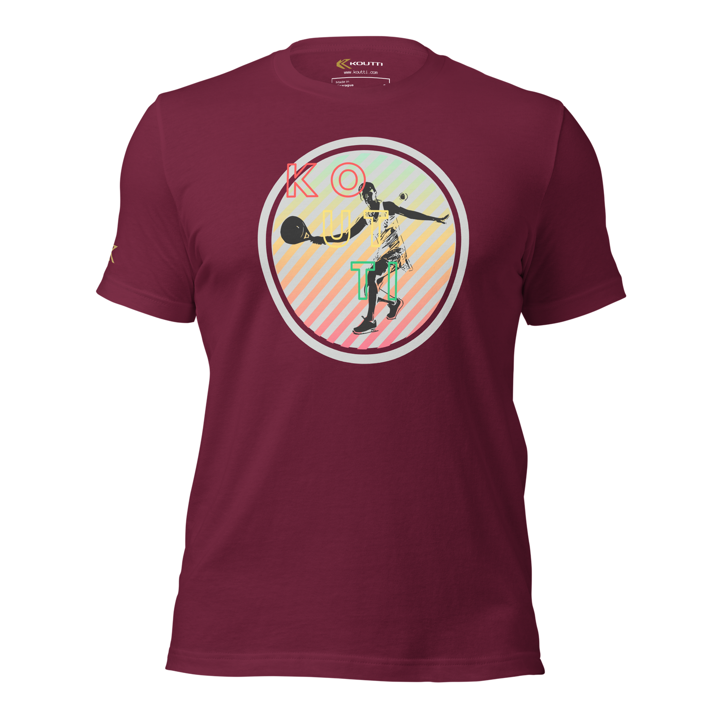 Koutti Unisex t-shirt Padel Circle six