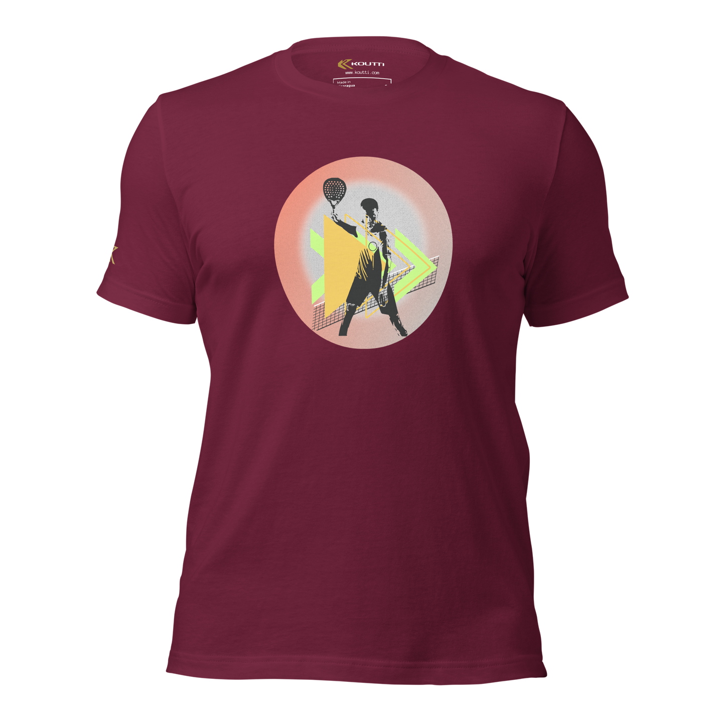 Koutti Unisex t-shirt Padel Circle five