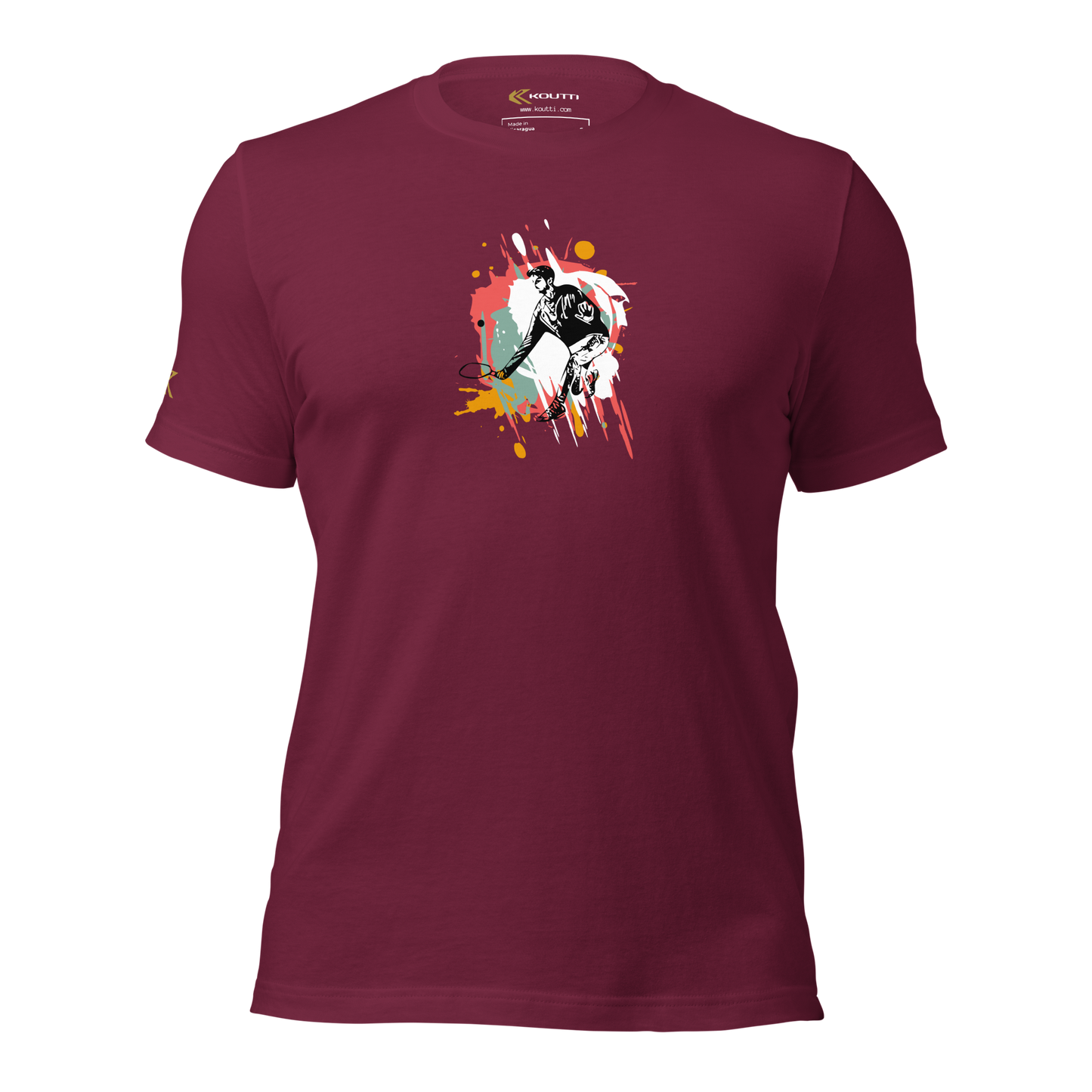 Koutti Unisex t-shirt Pickleball Rackets ten