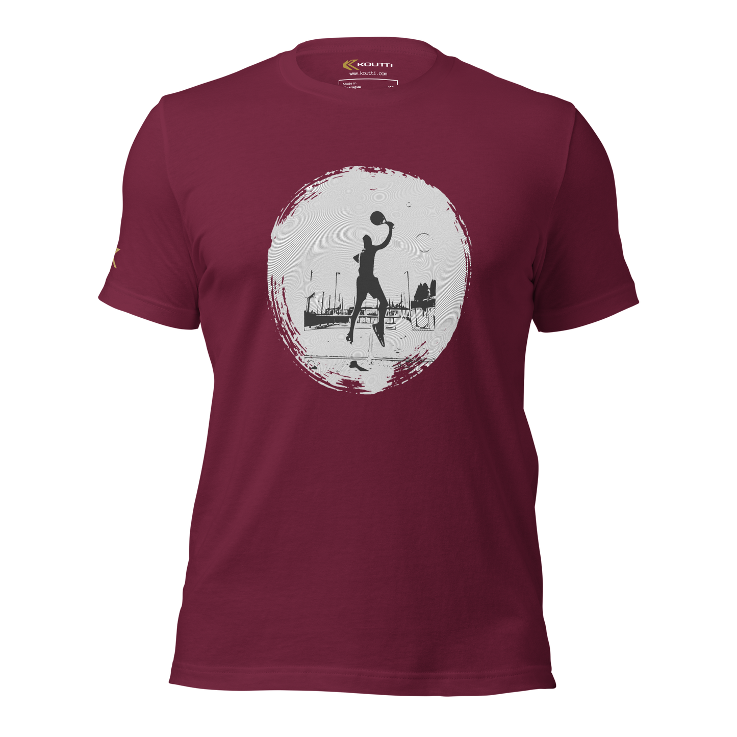 Koutti Unisex t-shirt Padel Circle one