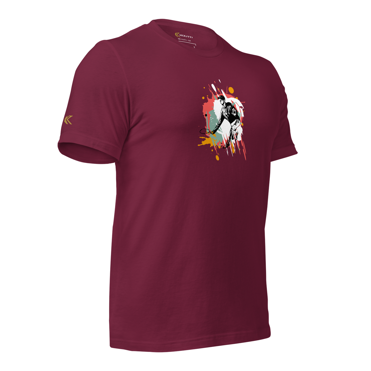 Koutti Unisex t-shirt Pickleball Rackets ten