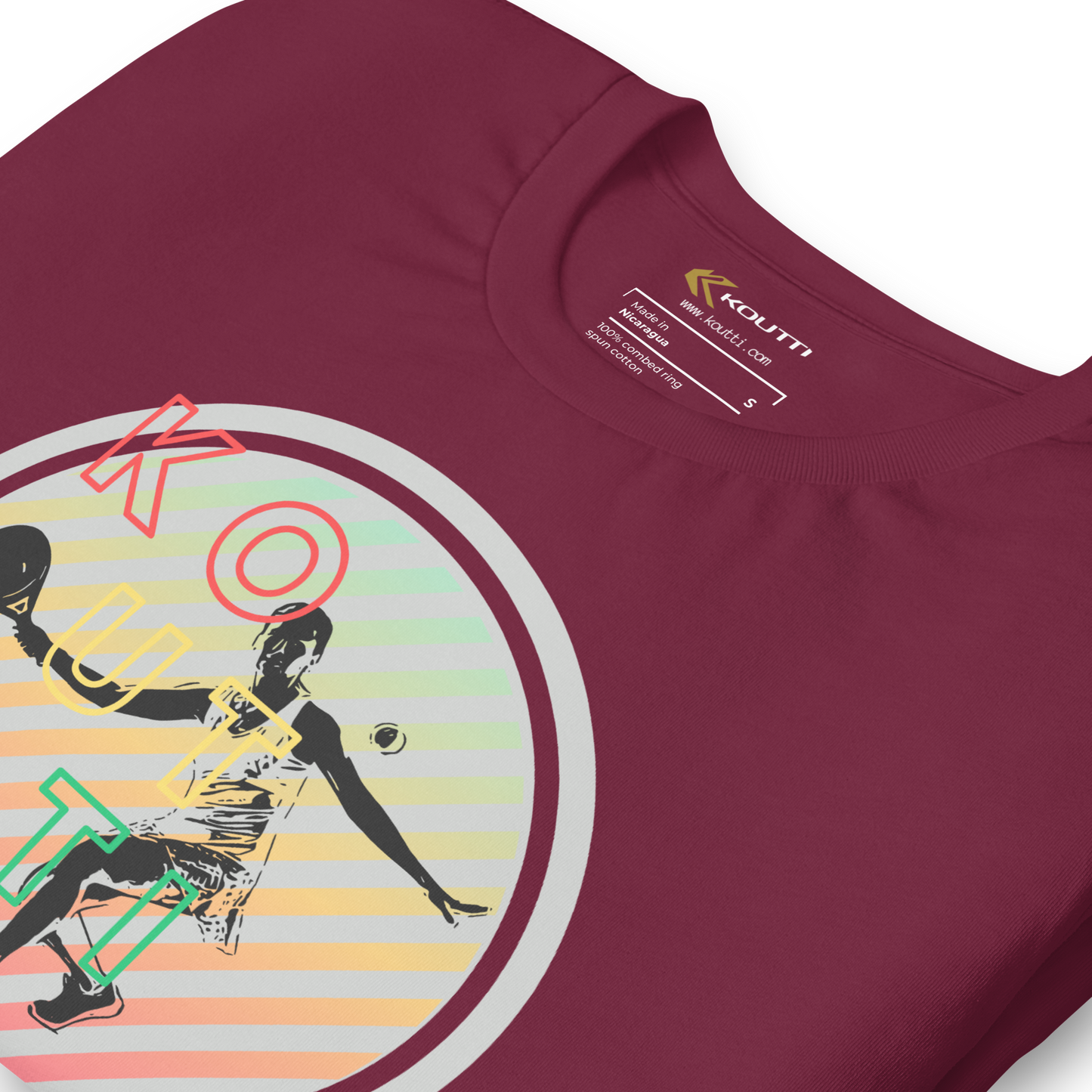 Koutti Unisex t-shirt Padel Circle six