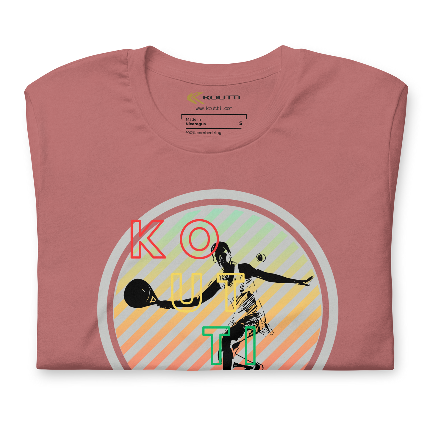 Koutti Unisex t-shirt Padel Circle six
