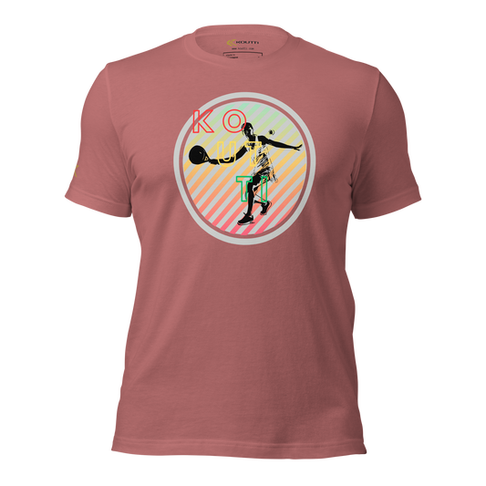Koutti Unisex t-shirt Padel Circle six