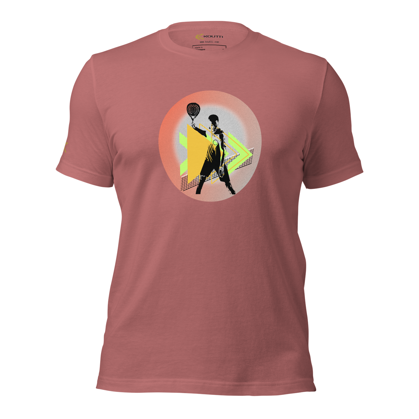 Koutti Unisex t-shirt Padel Circle five