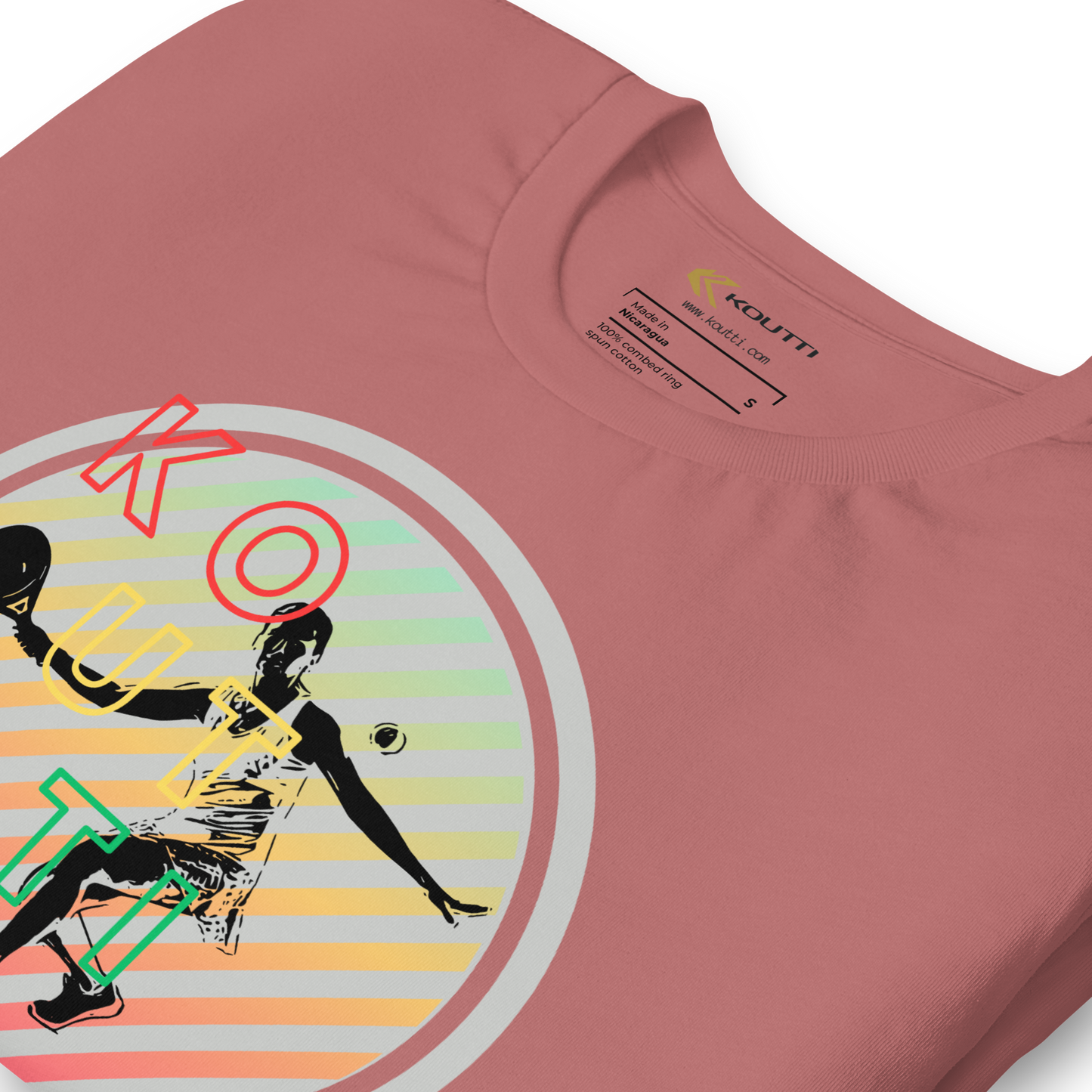 Koutti Unisex t-shirt Padel Circle six