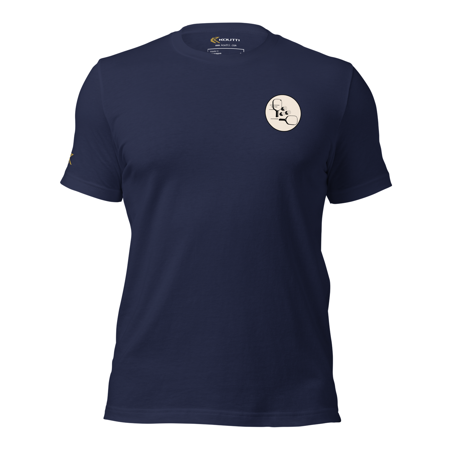 Koutti Unisex t-shirt Pickleball Rackets Two