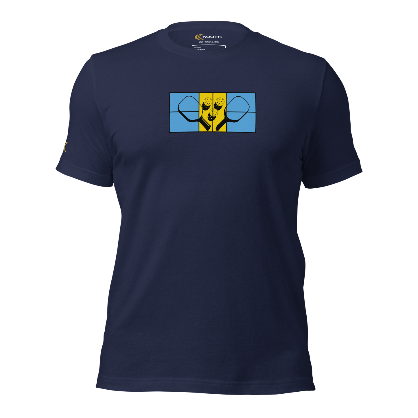 Koutti Unisex t-shirt Pickleball Rackets Nine