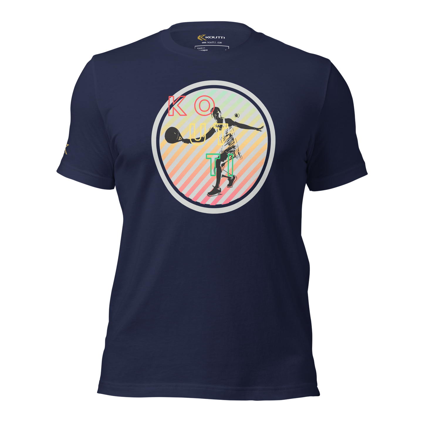Koutti Unisex t-shirt Padel Circle six