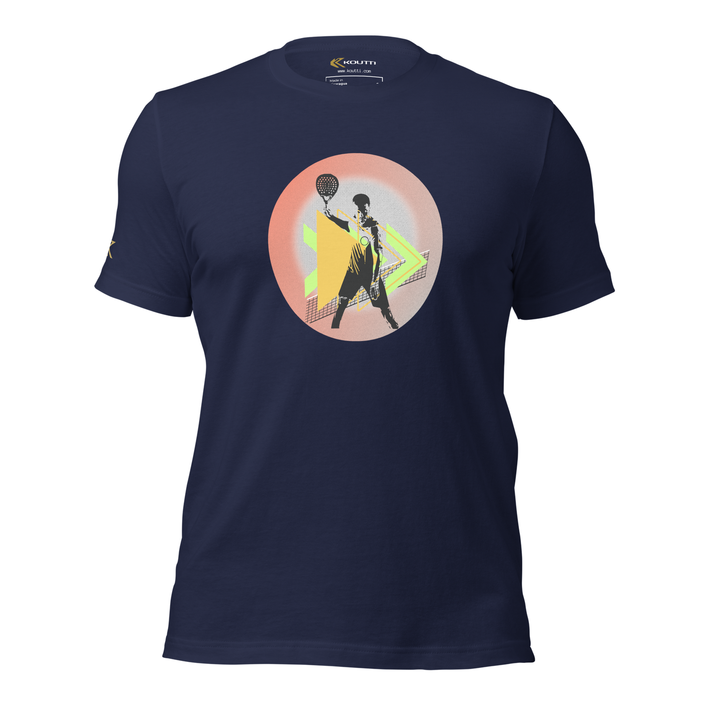 Koutti Unisex t-shirt Padel Circle five