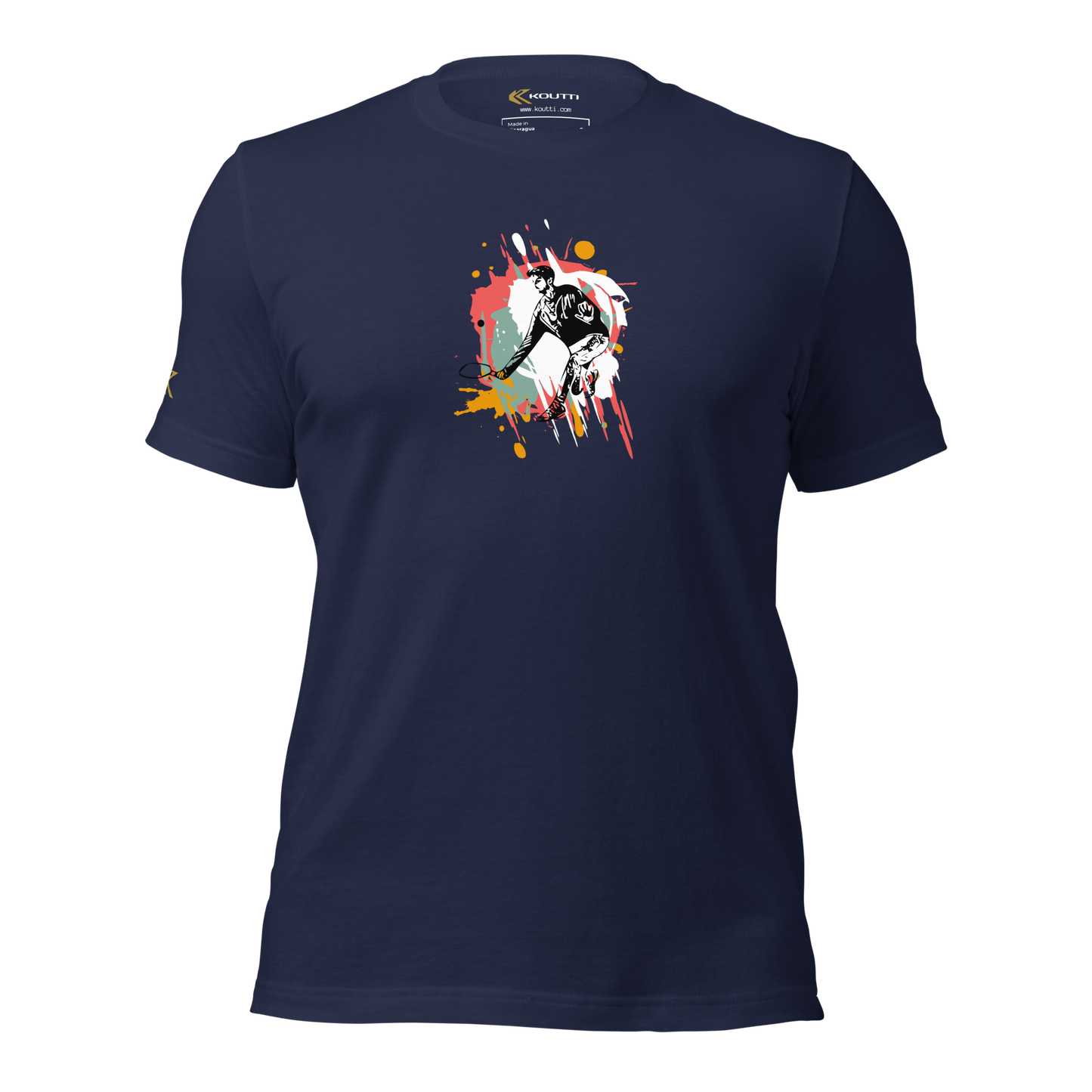 Koutti Unisex t-shirt Pickleball Rackets ten