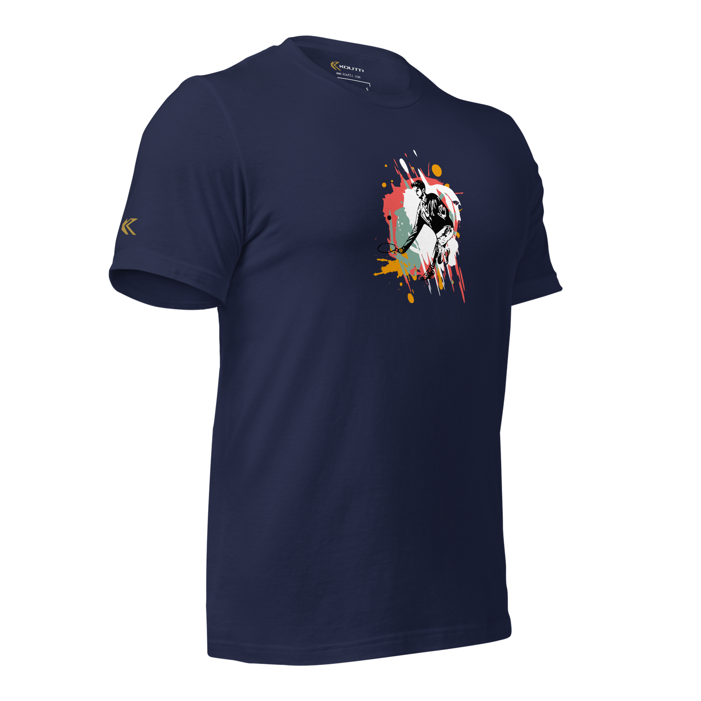 Koutti Unisex t-shirt Pickleball Rackets ten