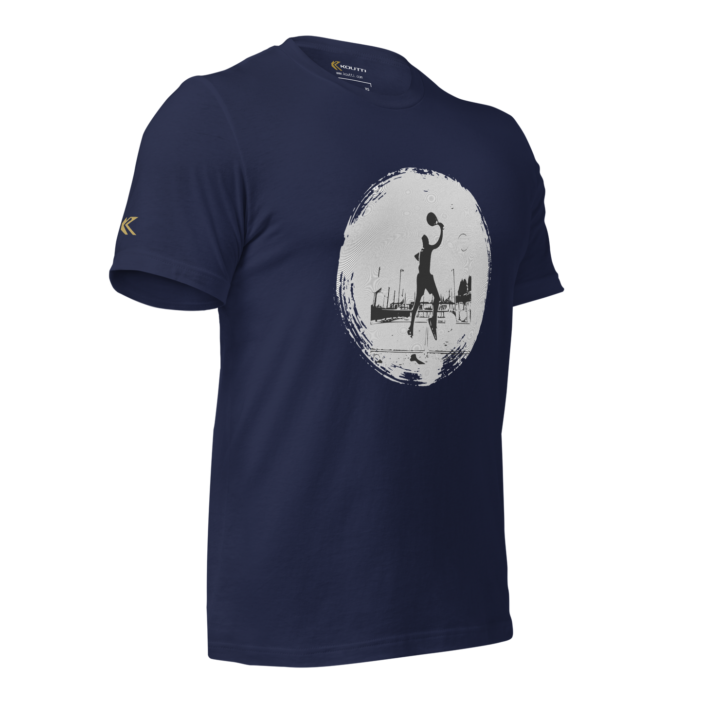 Koutti Unisex t-shirt Padel Circle one