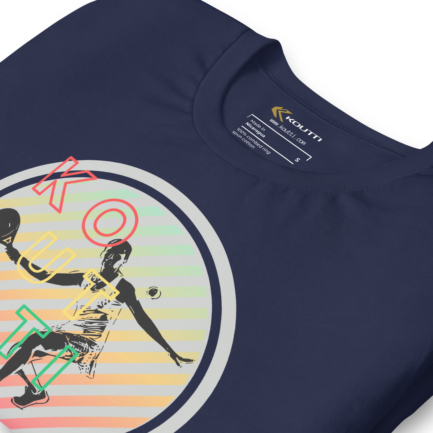 Koutti Unisex t-shirt Padel Circle six