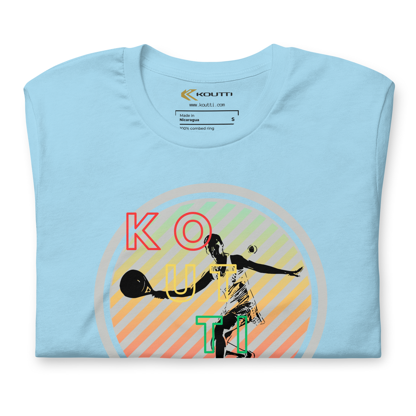 Koutti Unisex t-shirt Padel Circle six