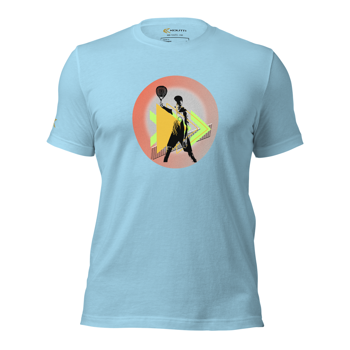 Koutti Unisex t-shirt Padel Circle five