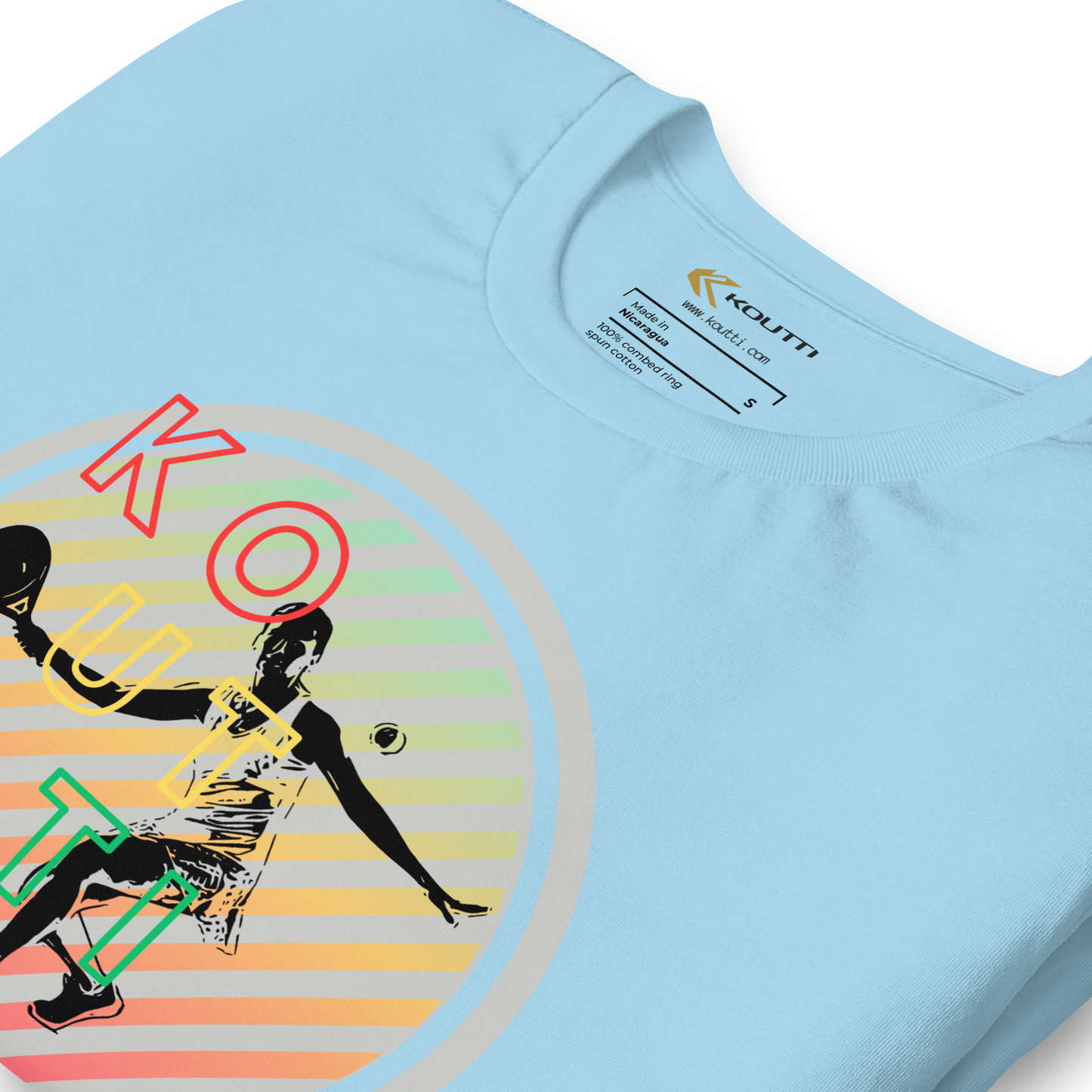 Koutti Unisex t-shirt Padel Circle six