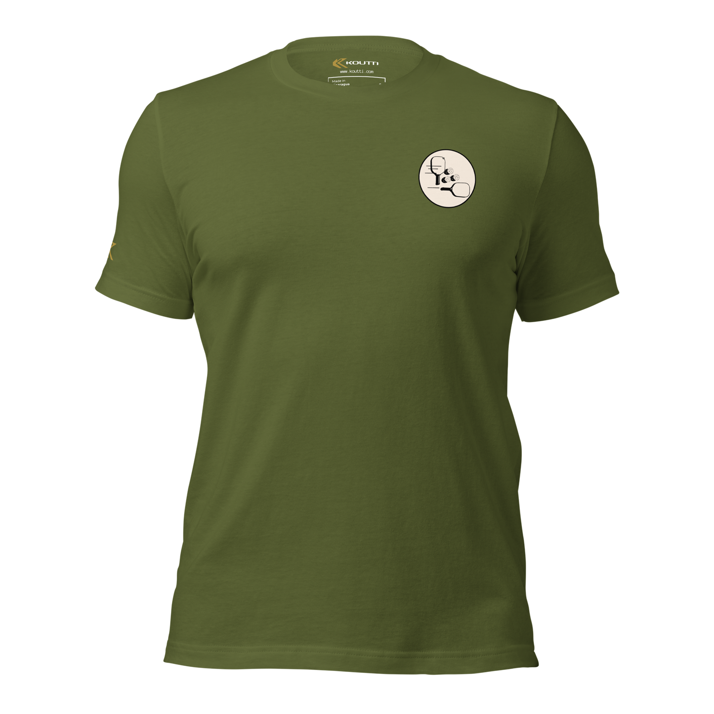 Koutti Unisex t-shirt Pickleball Rackets Two