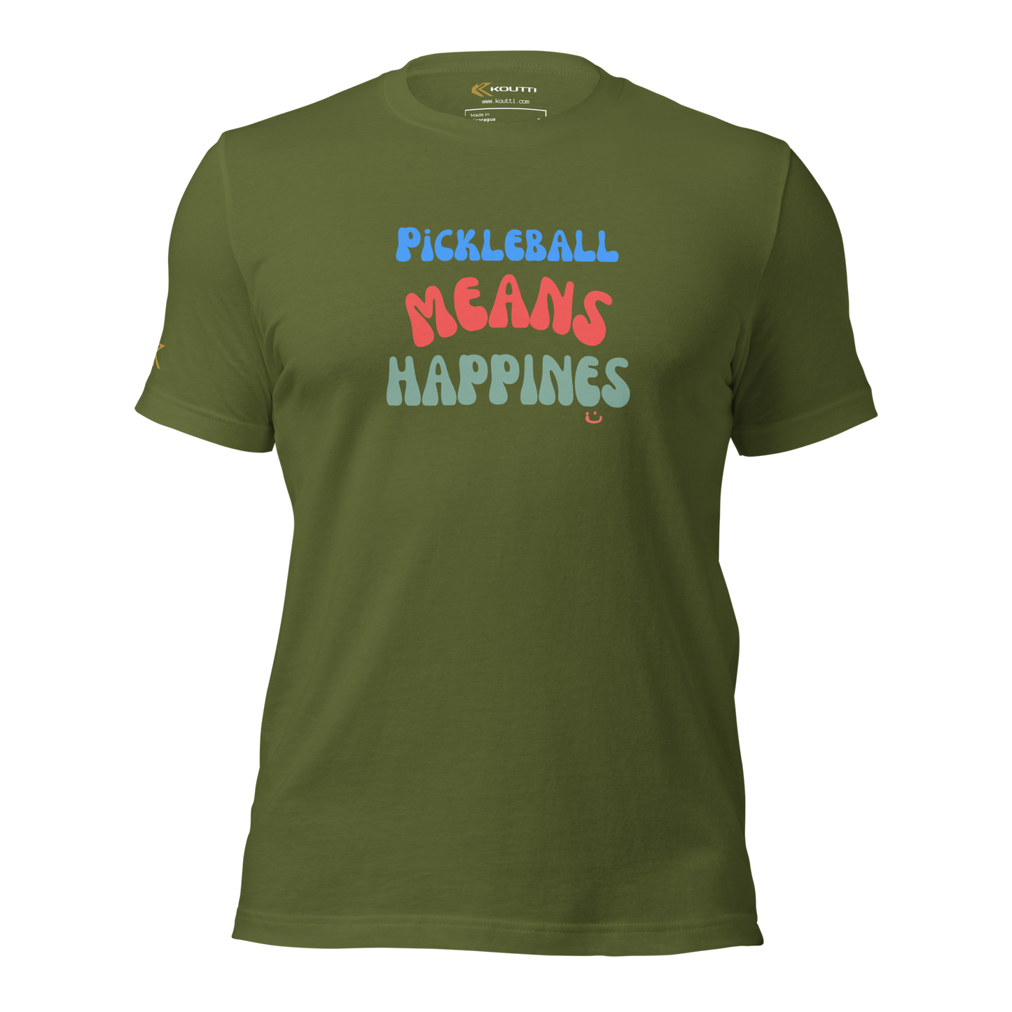 Koutti Unisex t-shirt Pickleball Rackets six