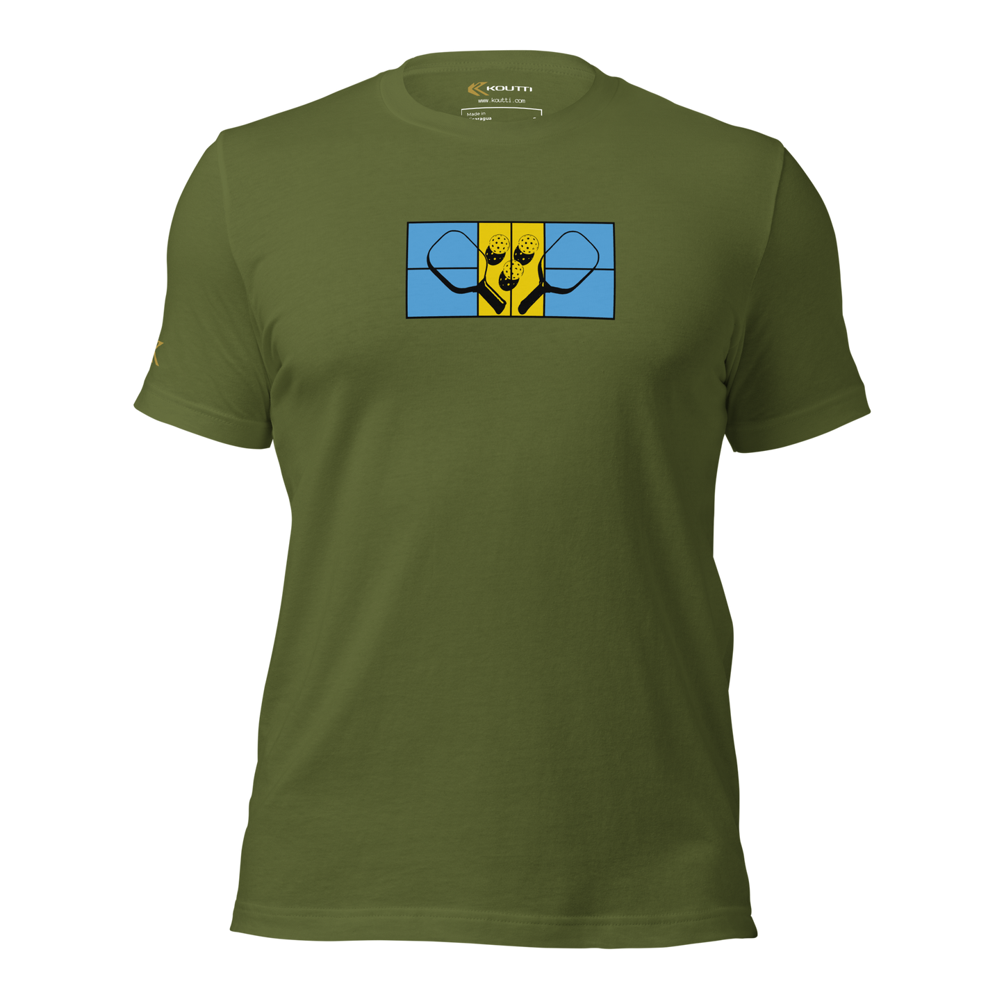 Koutti Unisex t-shirt Pickleball Rackets Nine