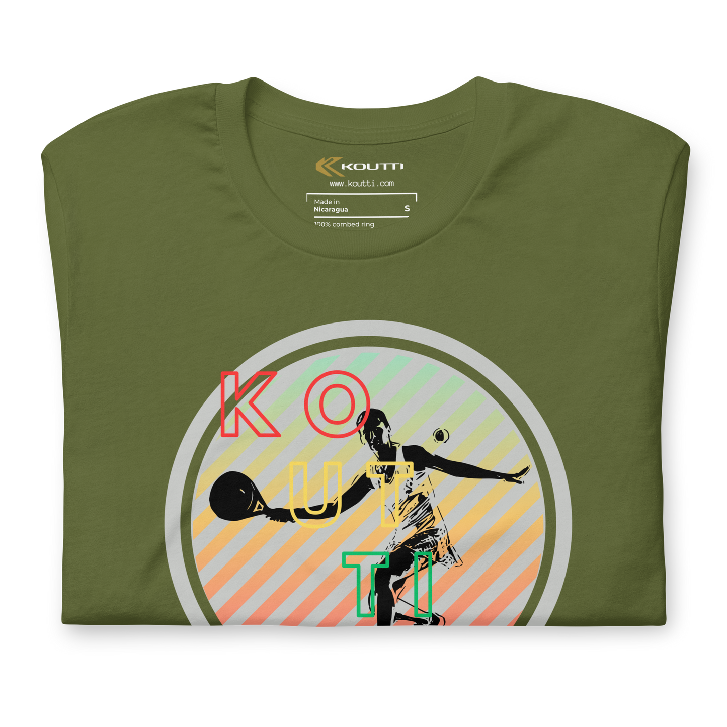 Koutti Unisex t-shirt Padel Circle six