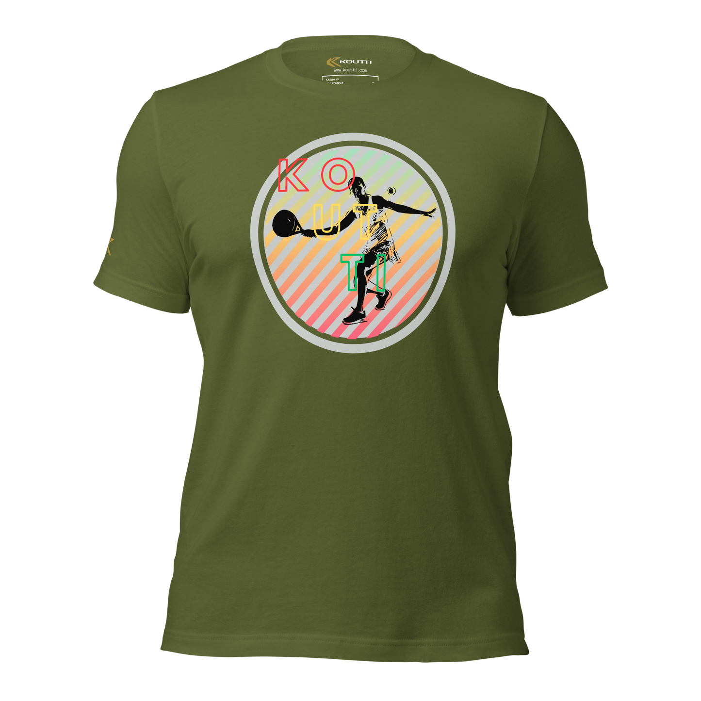 Koutti Unisex t-shirt Padel Circle six