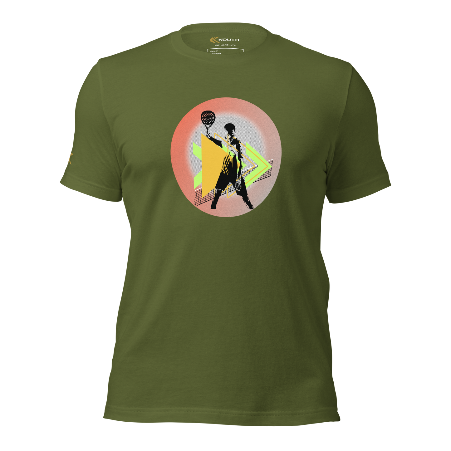 Koutti Unisex t-shirt Padel Circle five