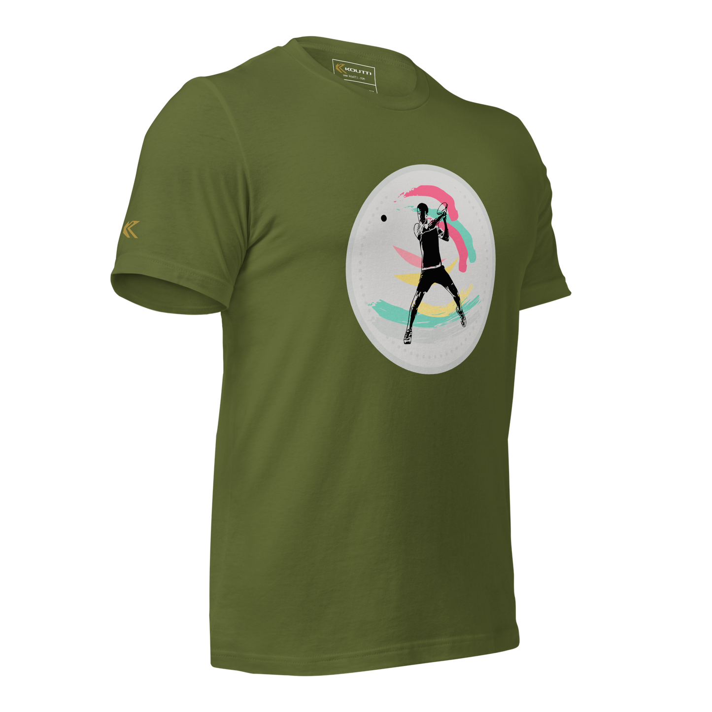 Koutti Unisex t-shirt Padel Circle three