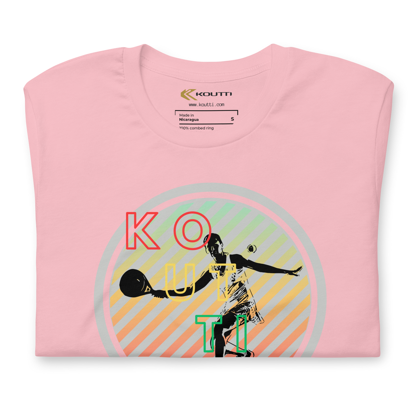 Koutti Unisex t-shirt Padel Circle six