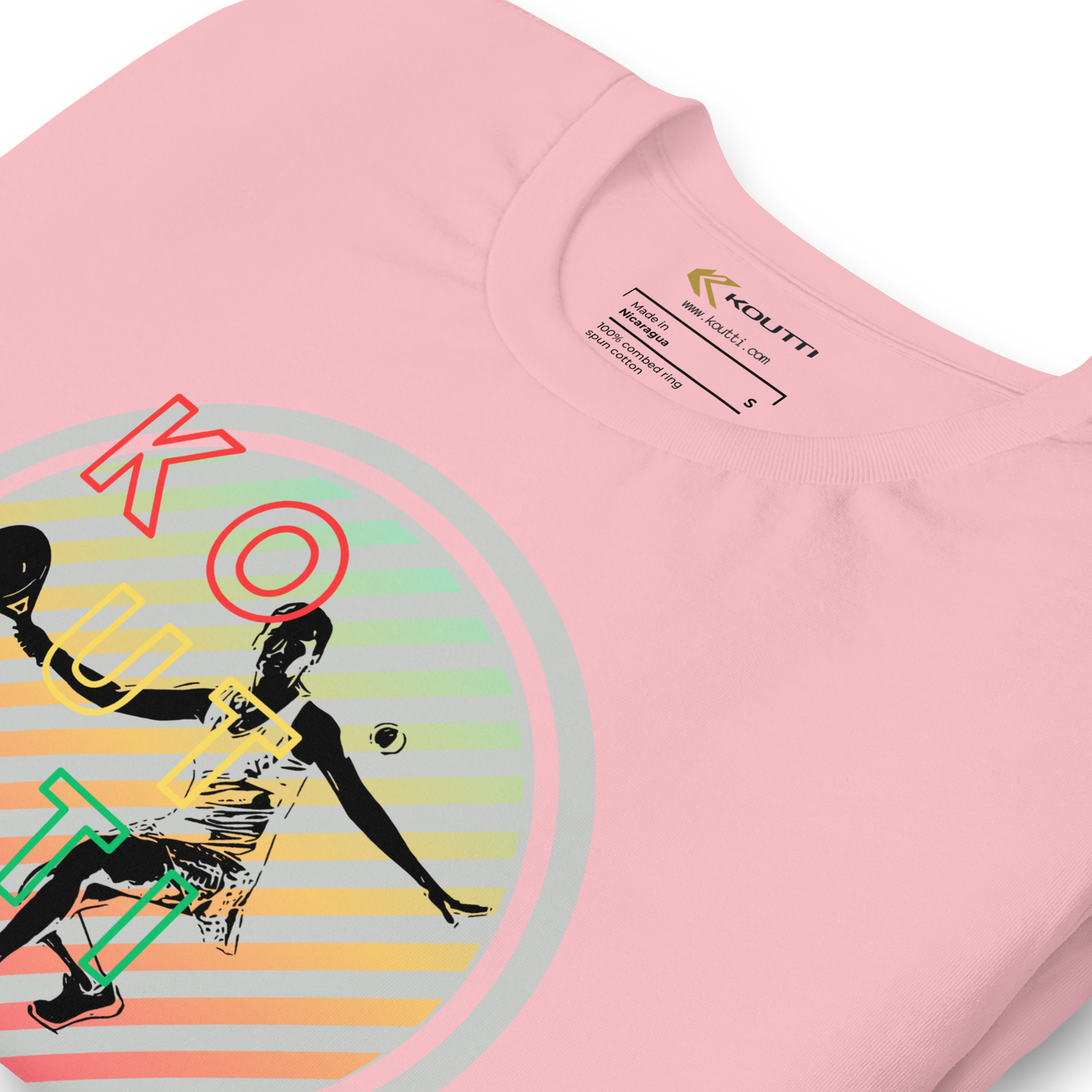 Koutti Unisex t-shirt Padel Circle six