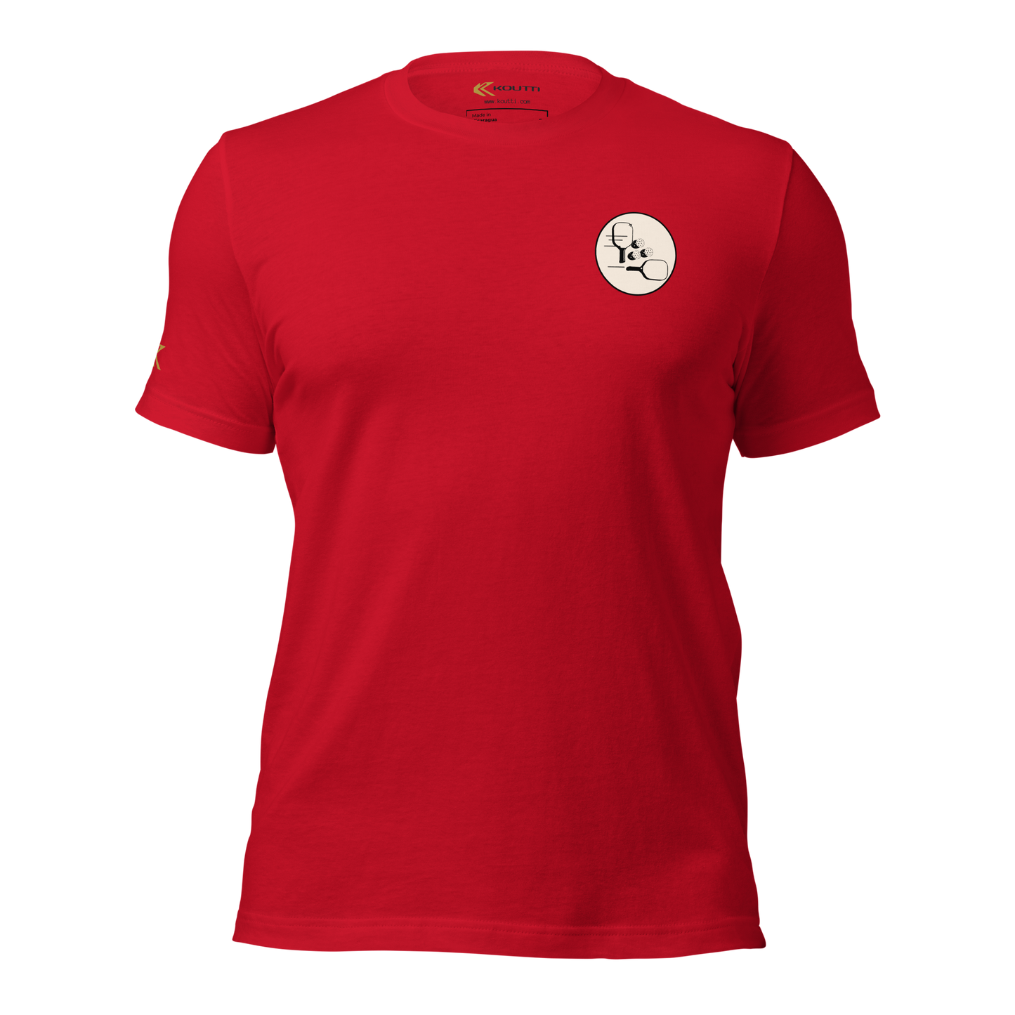 Koutti Unisex t-shirt Pickleball Rackets Two