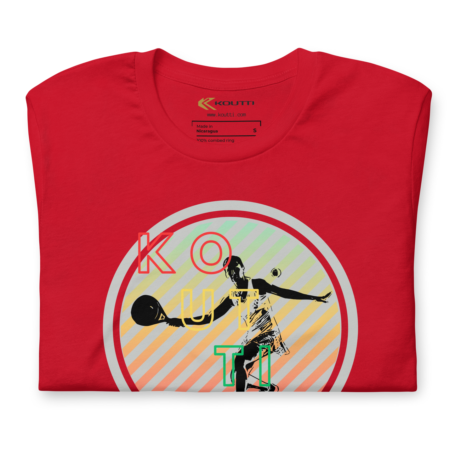 Koutti Unisex t-shirt Padel Circle six