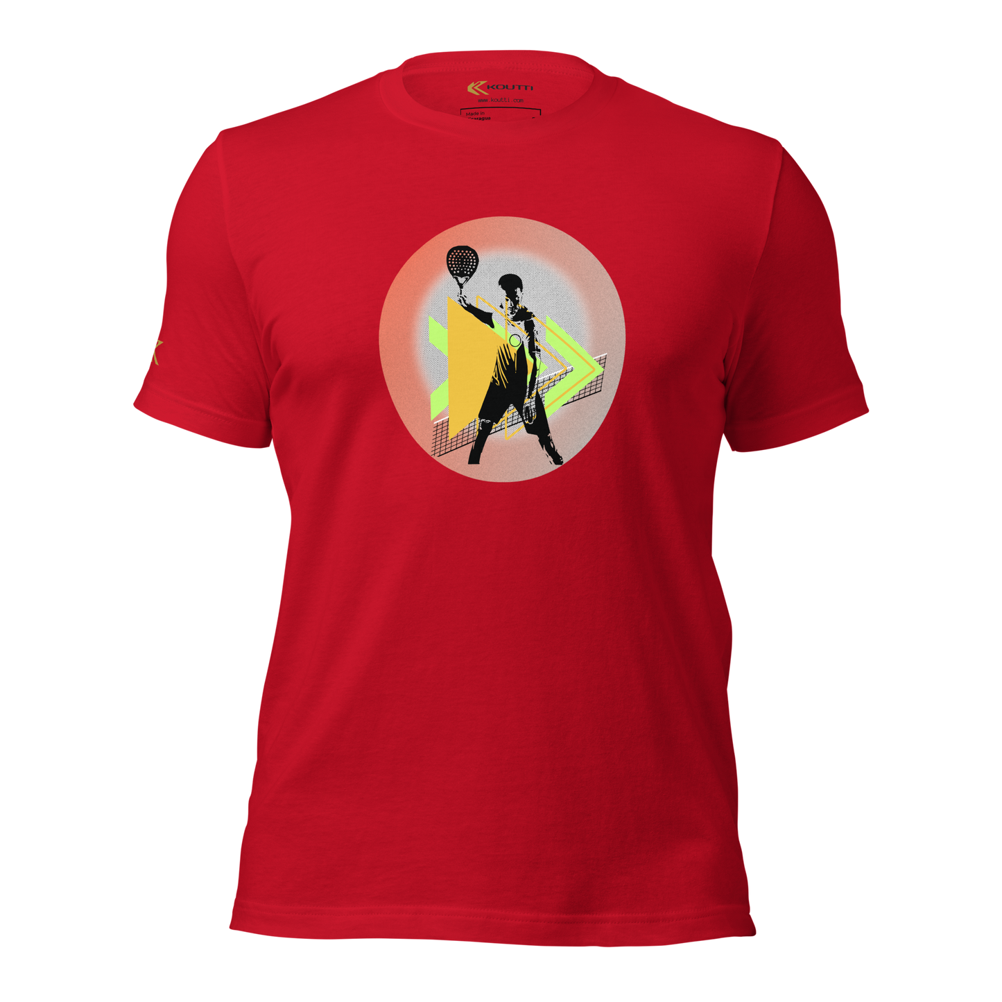 Koutti Unisex t-shirt Padel Circle five