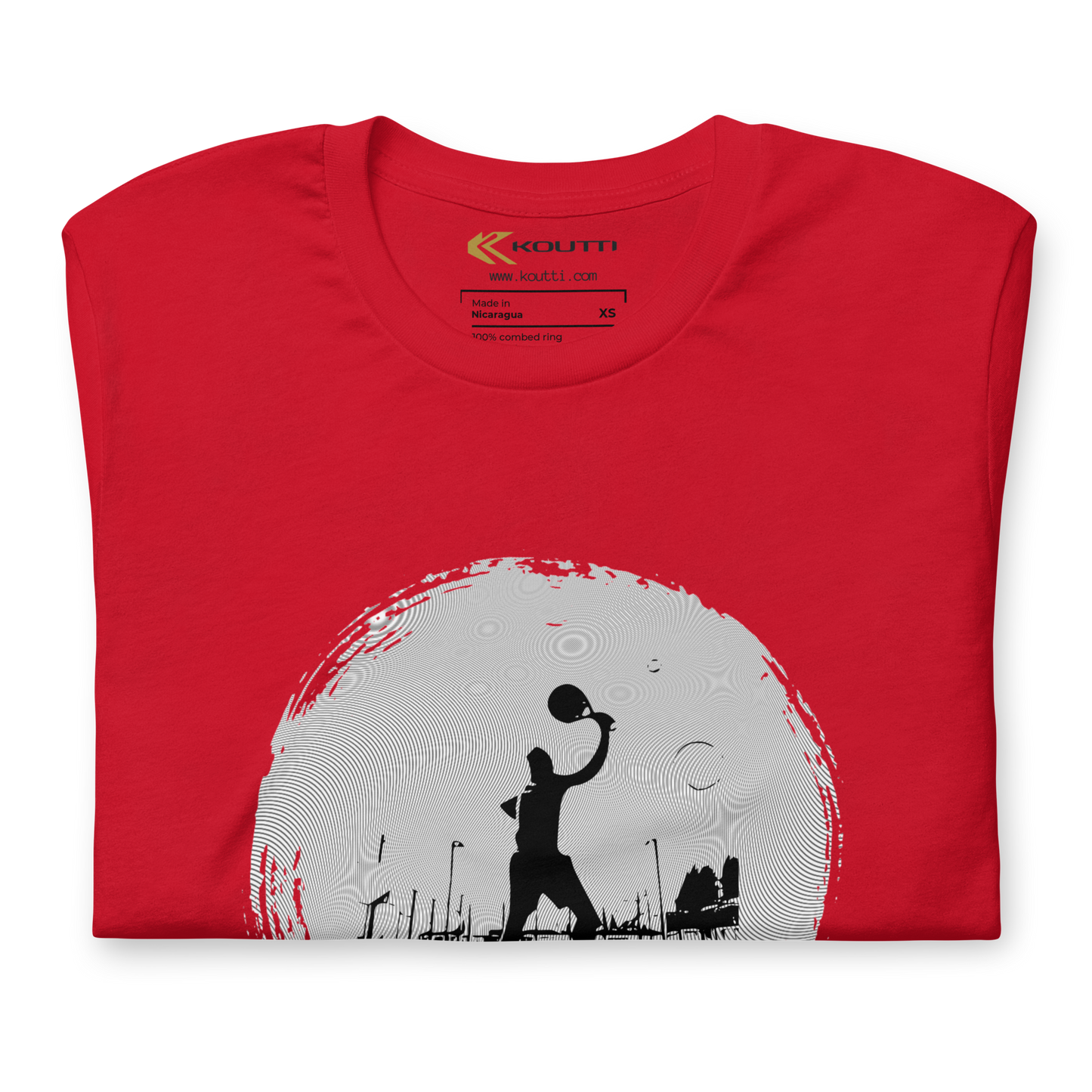 Koutti Unisex t-shirt Padel Circle one