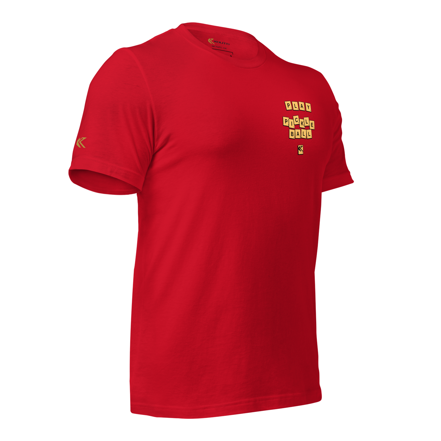 Koutti Unisex t-shirt Pickleball Rackets three