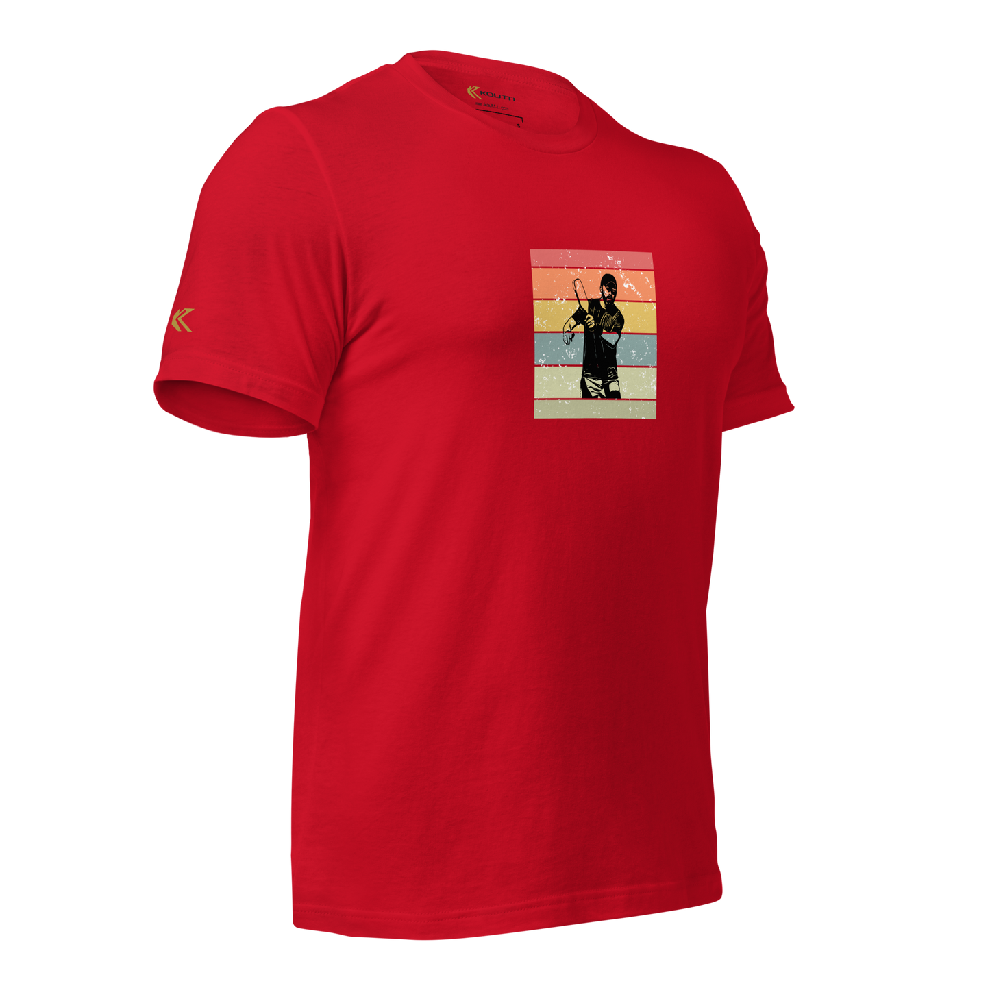 Koutti Unisex t-shirt Pickleball Rackets five