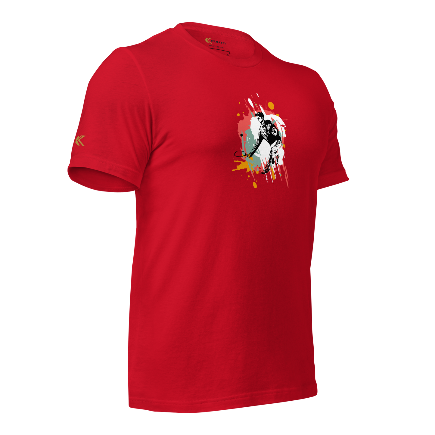 Koutti Unisex t-shirt Pickleball Rackets ten