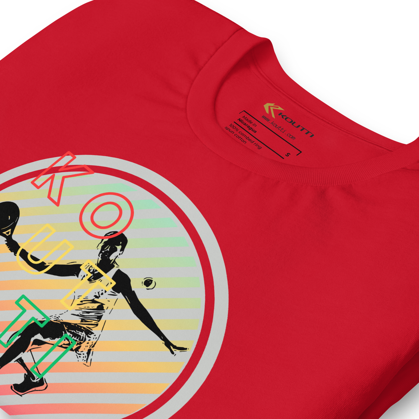 Koutti Unisex t-shirt Padel Circle six
