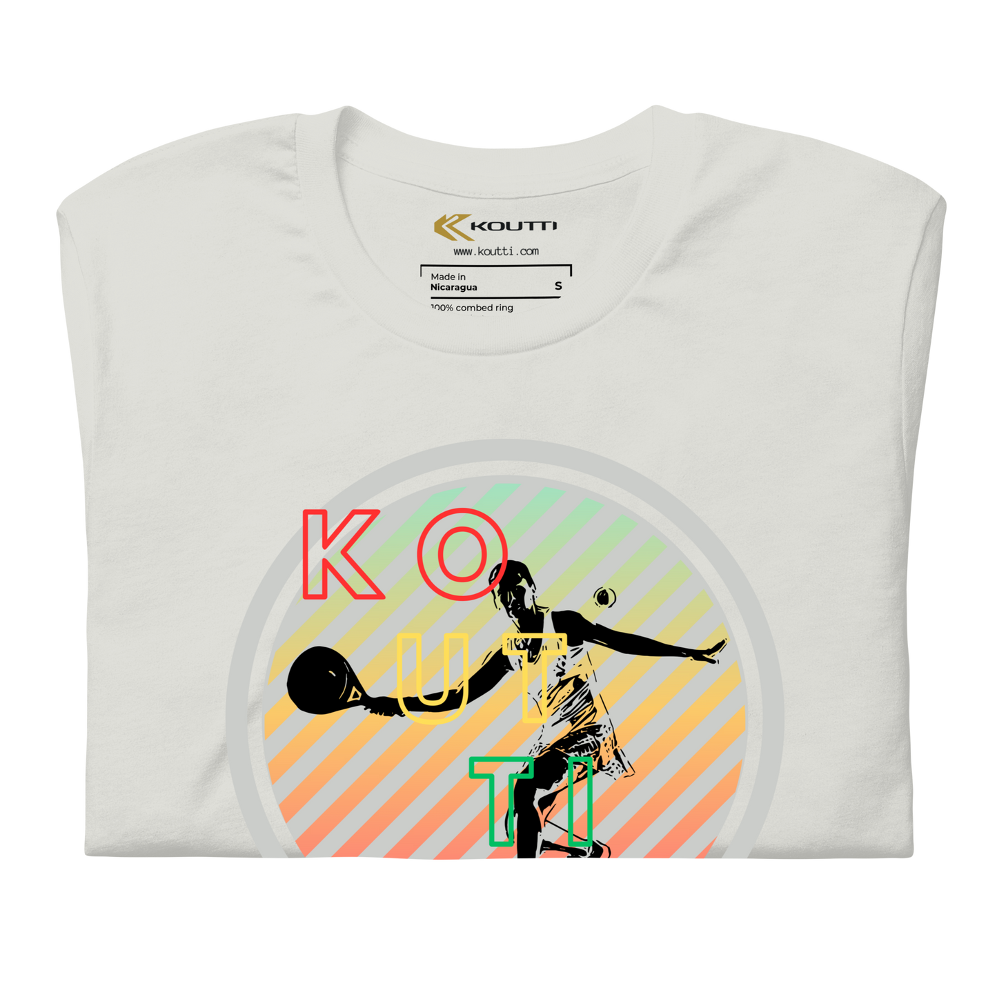 Koutti Unisex t-shirt Padel Circle six
