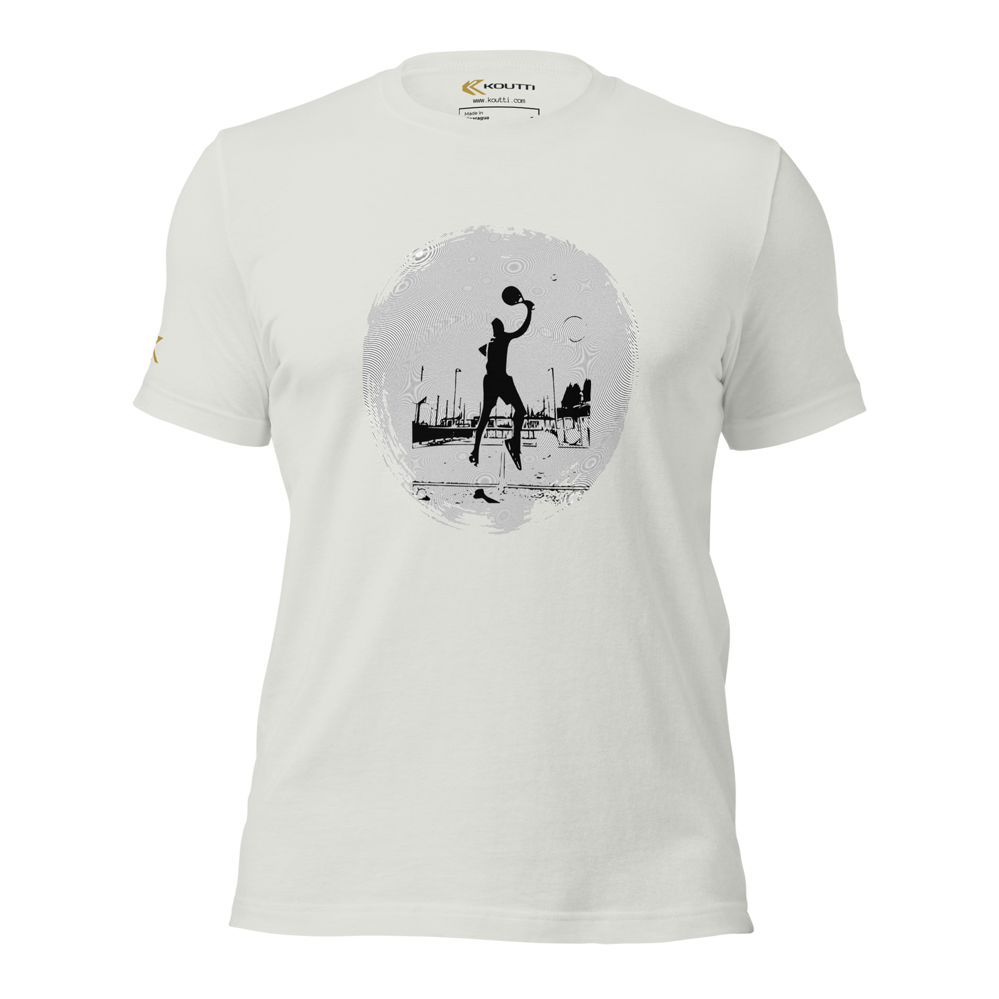 Koutti Unisex t-shirt Padel Circle one
